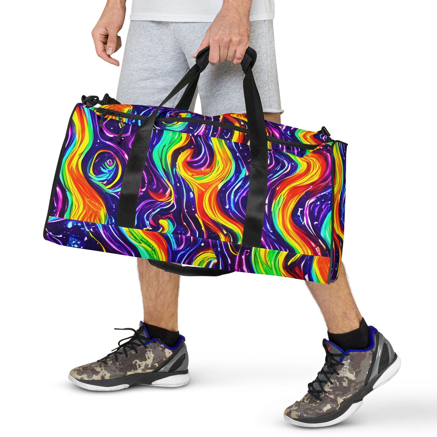 Duffle Bag - Galactic Flames