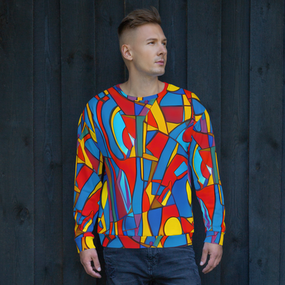 Sweatshirt - Mondrian Maze