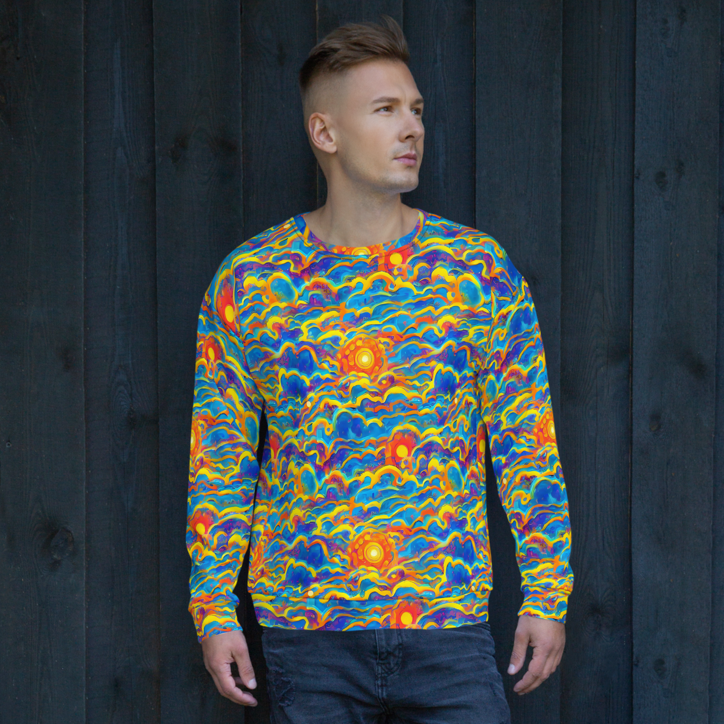 Sweatshirt - Chroma Ripple