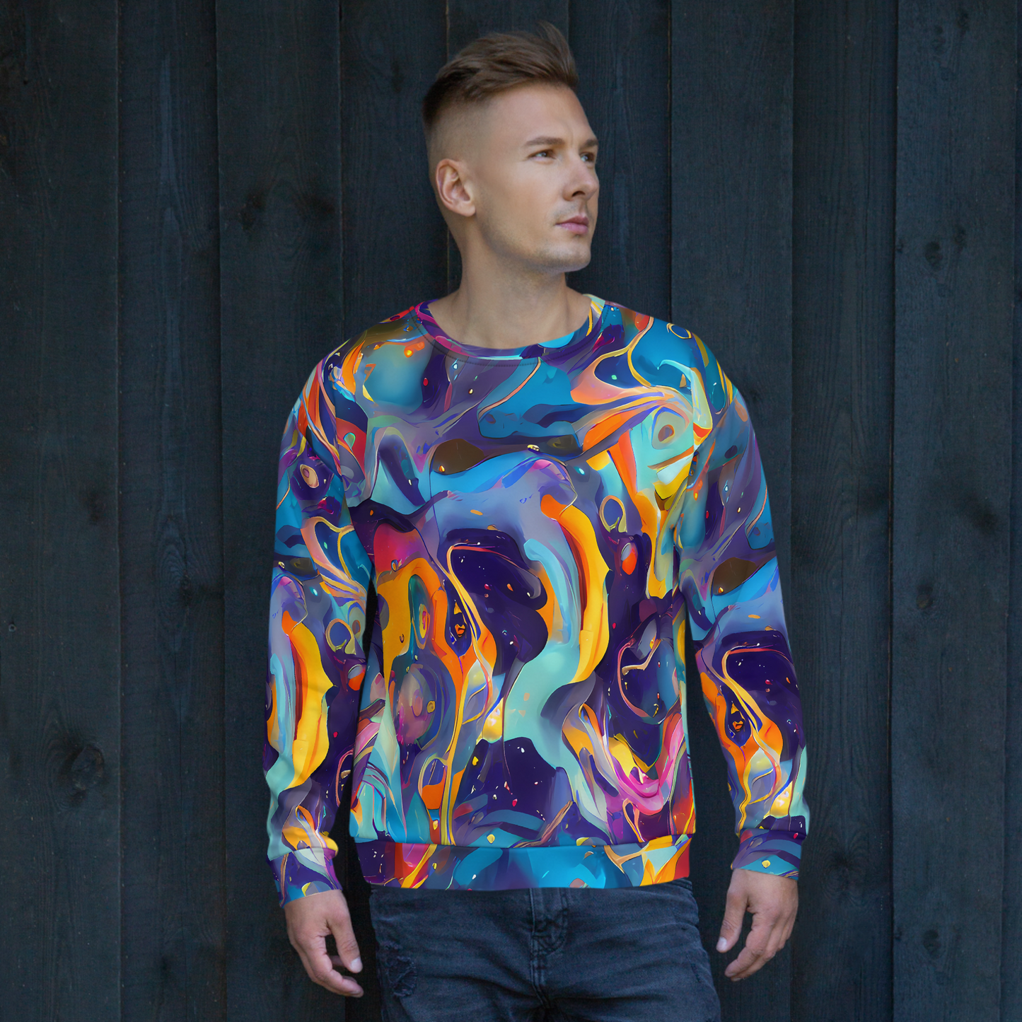 Sweatshirt - Whimsical Fusion