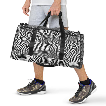 Duffle Bag - Black And White Rhapsody