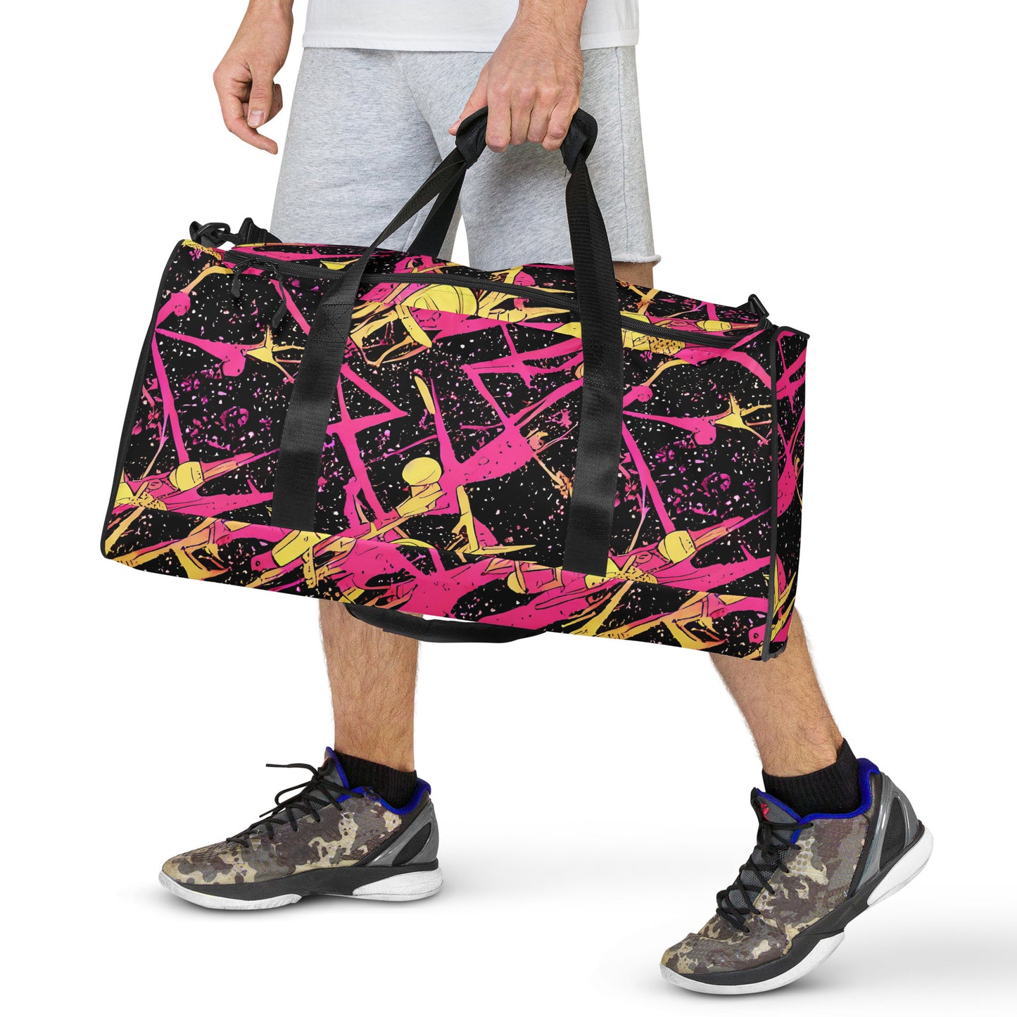 Duffle Bag - Galaxy Graffiti