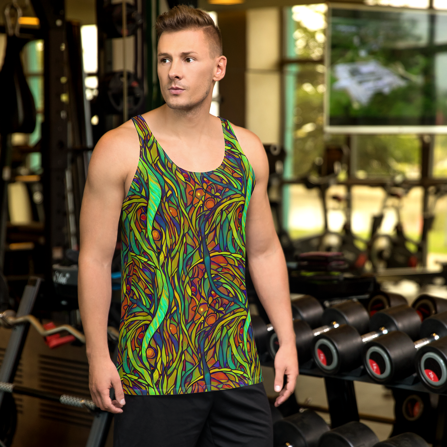 Men's Tank Top - Cosmic Garden