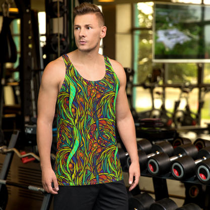 Men's Tank Top - Cosmic Garden