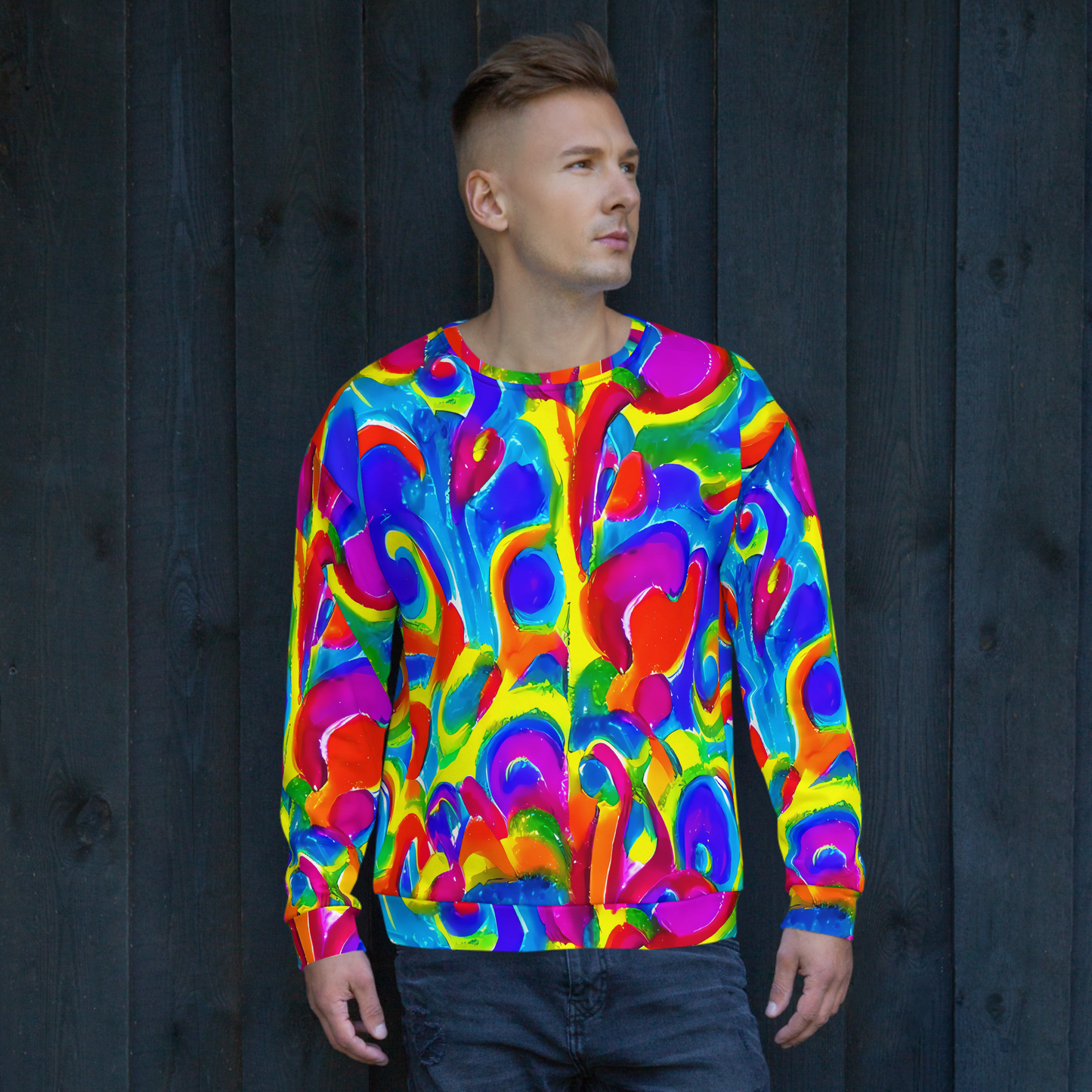 Sweatshirt - Psychedelic Splash