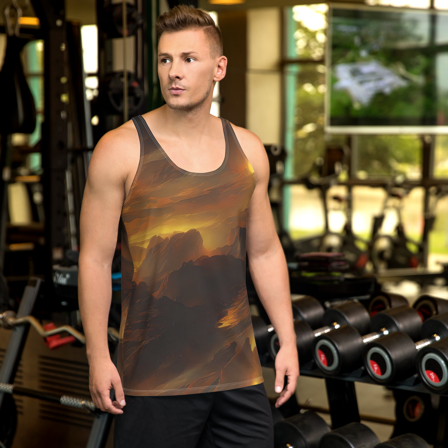 Men's Tank Top - Sunset Shores
