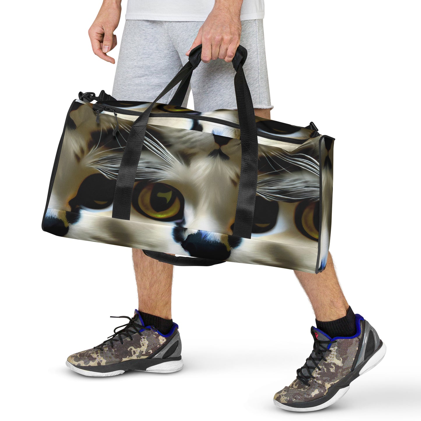 Duffle Bag - Feline Fancy