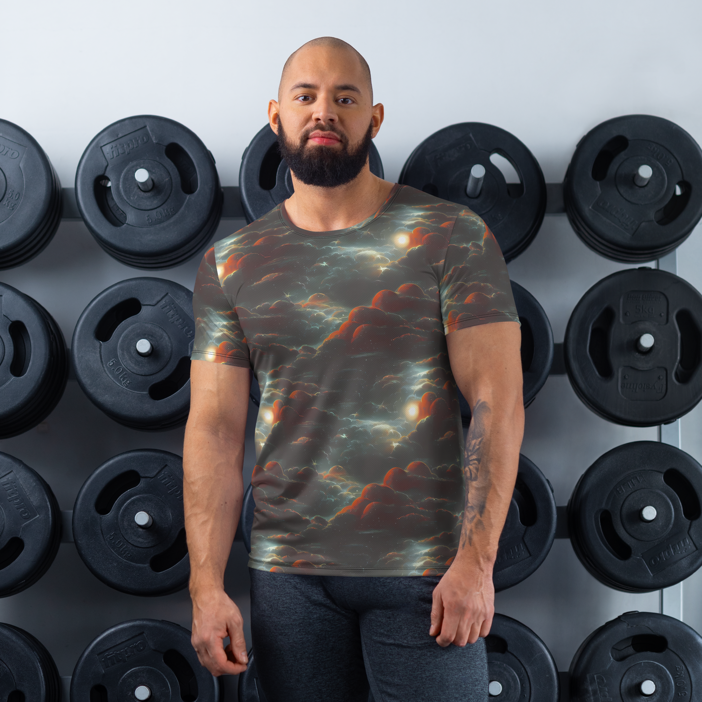 Men's Athletic T-Shirt - Stellar Highlands