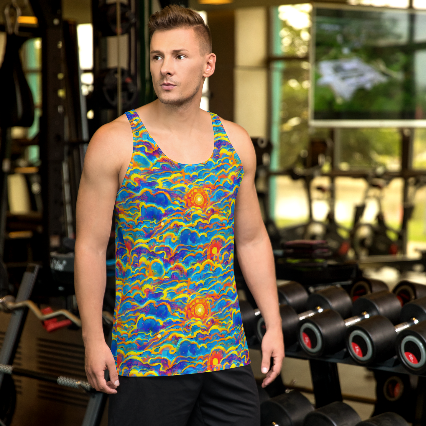 Men's Tank Top - Chroma Ripple