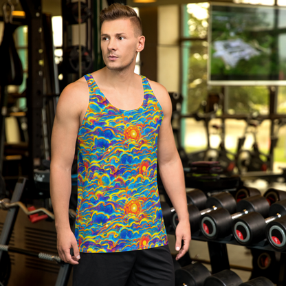 Men's Tank Top - Chroma Ripple