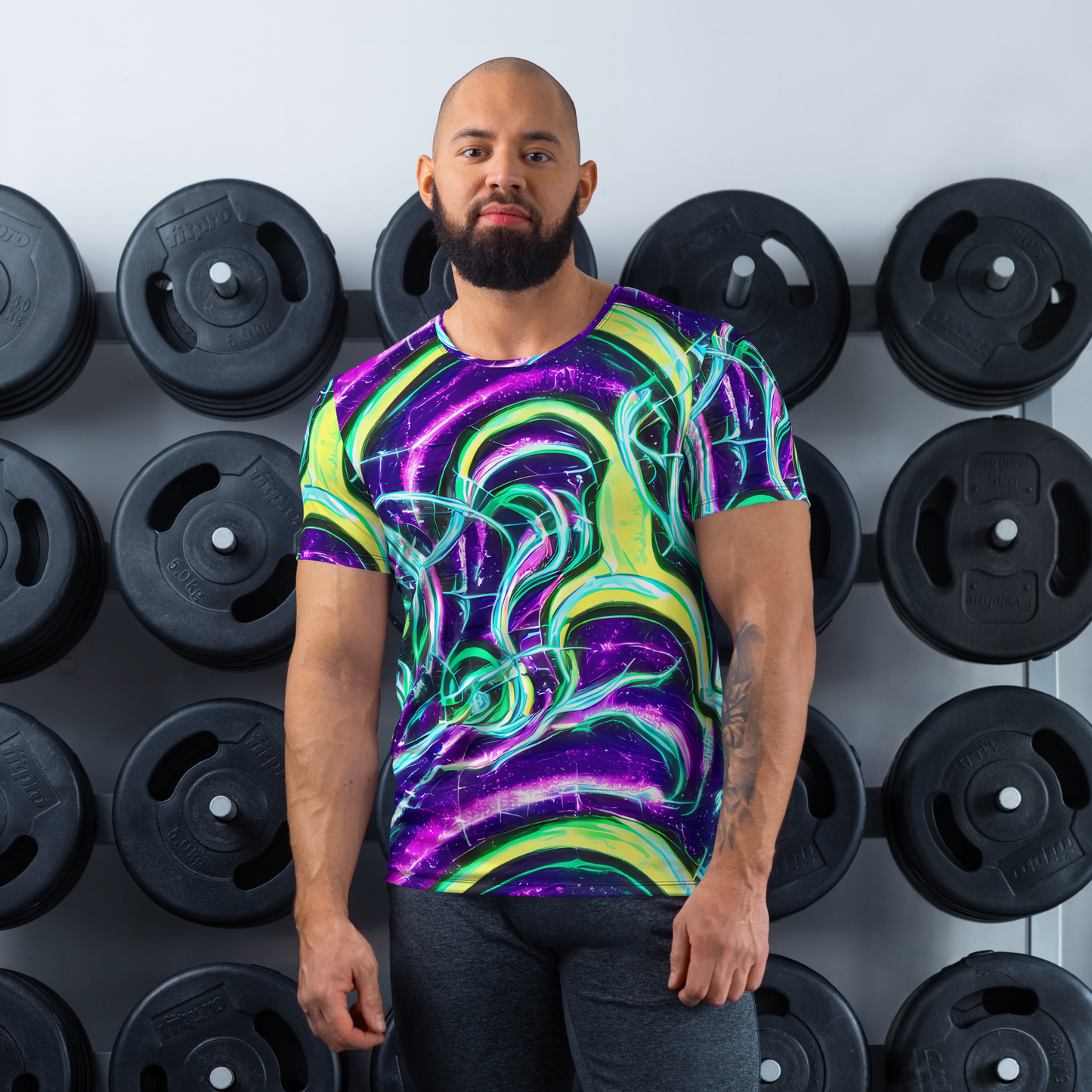 Men's Athletic T-Shirt - Quesnel's Vortex