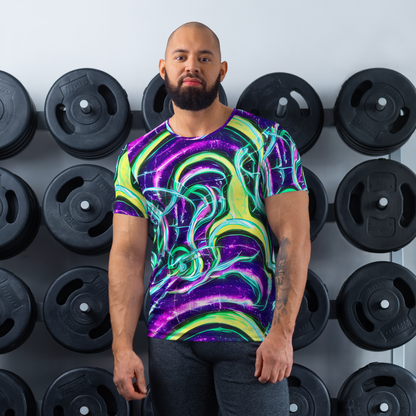 Men's Athletic T-Shirt - Quesnel's Vortex