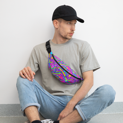 Fanny Pack - Neon Galaxy Whirl