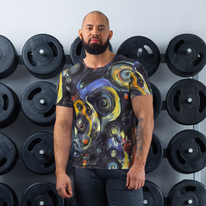 Men's Athletic T-Shirt - Corinthian Swirl