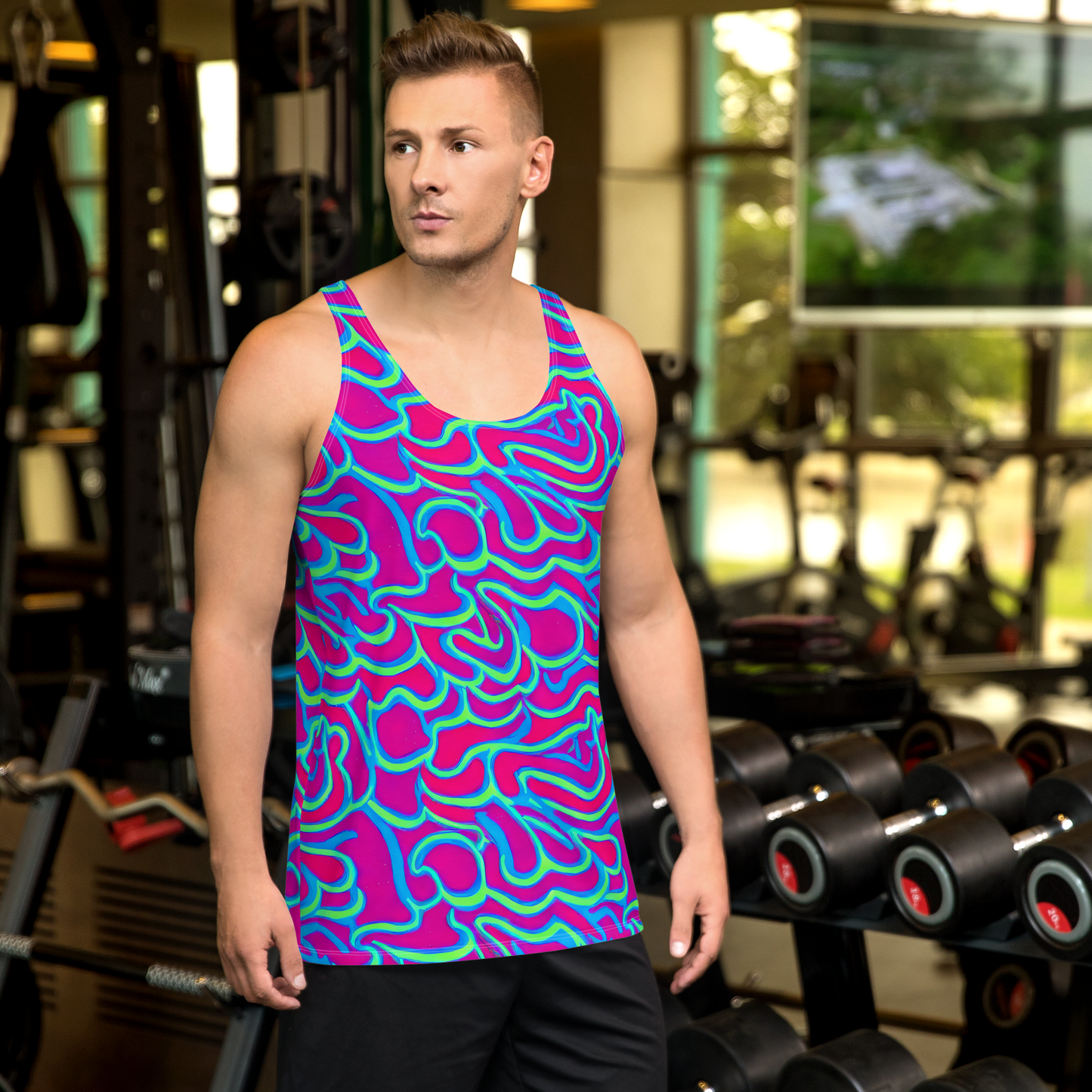 Men's Tank Top - Aquatic Ember