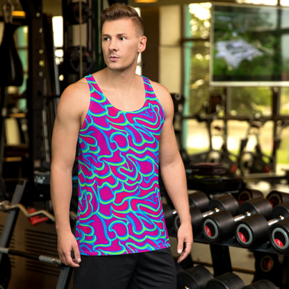 Men's Tank Top - Aquatic Ember