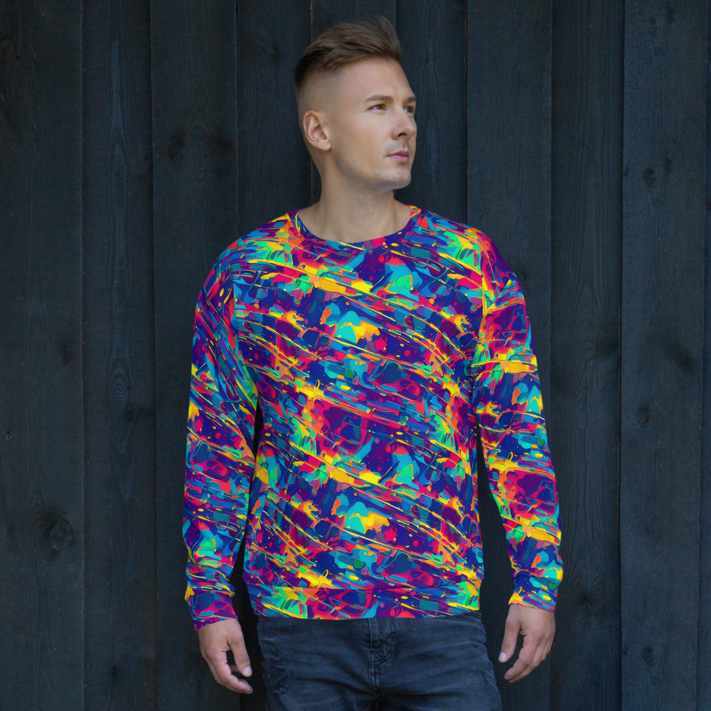 Sweatshirt - Spectrum Streaks