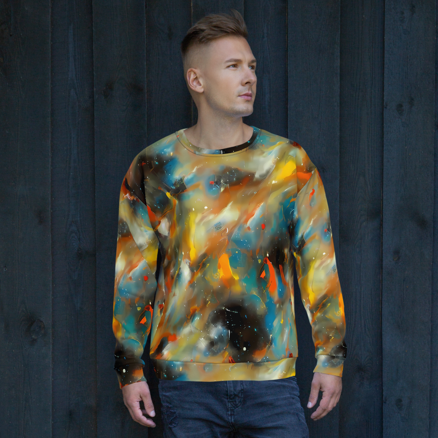 Sweatshirt - Brushwork Blaze
