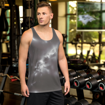 Men's Tank Top - Silver Nebula