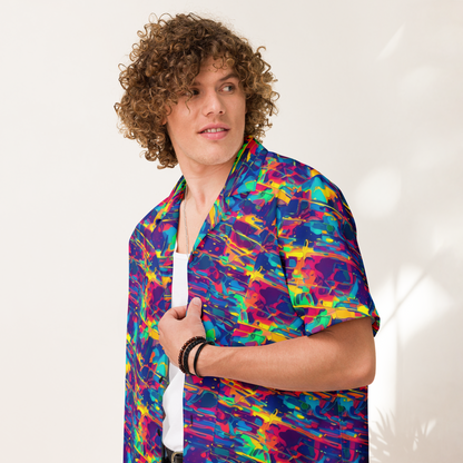 Button Shirt - Spectrum Streaks