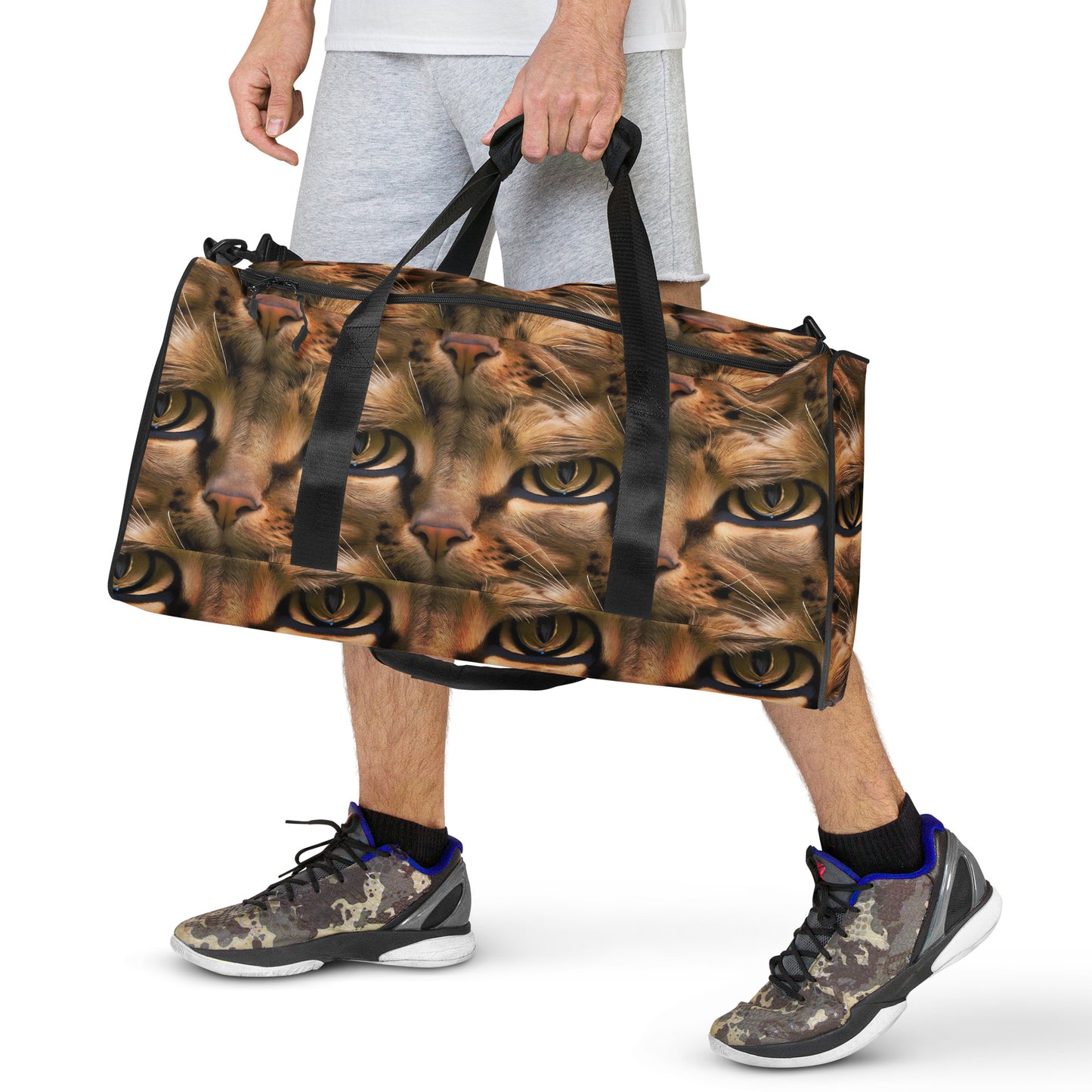 Duffle Bag - Feline Whisper