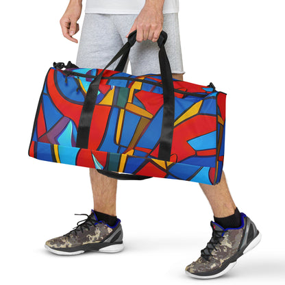 Duffle Bag - Mondrian Maze