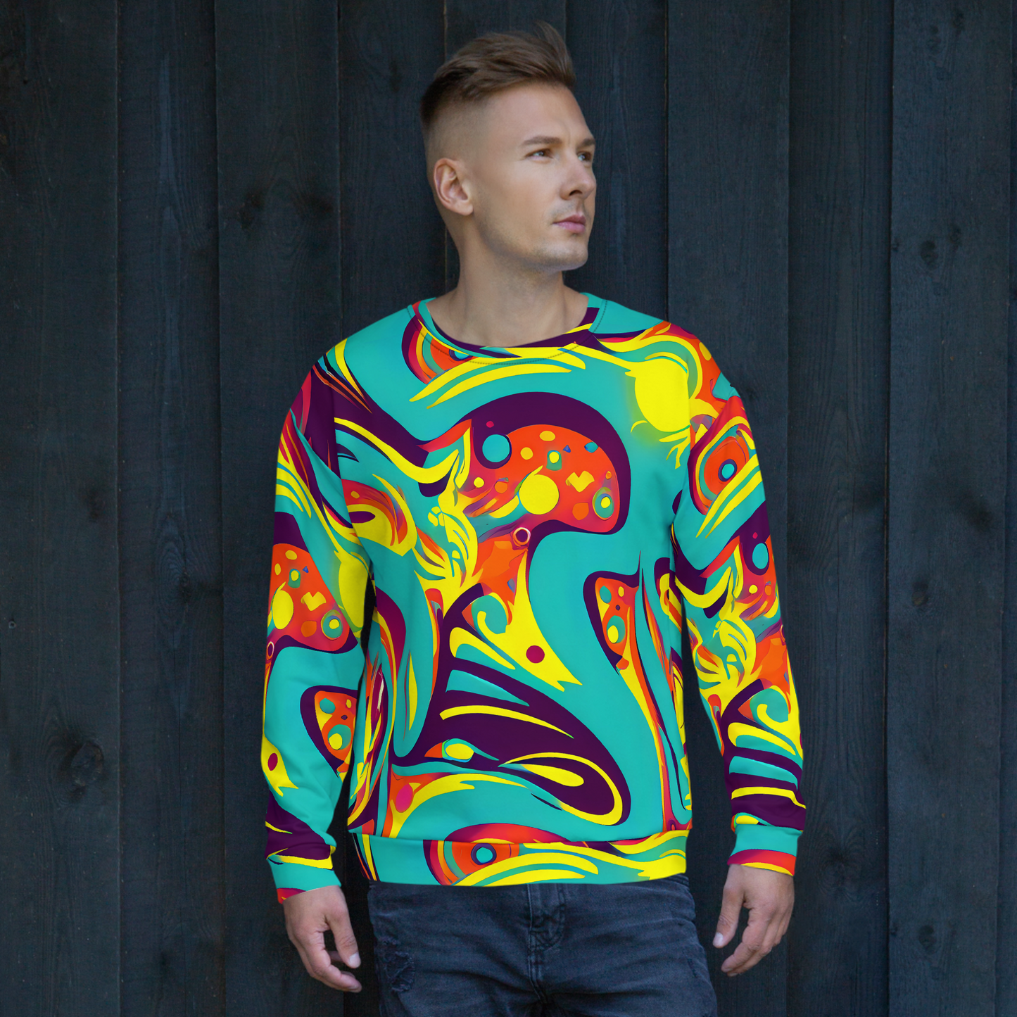 Sweatshirt - Retro Ribbon