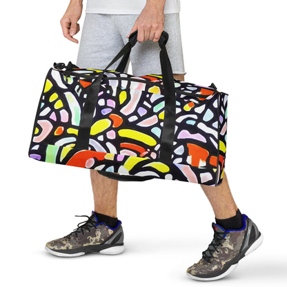 Duffle Bag - Cubist Carousel