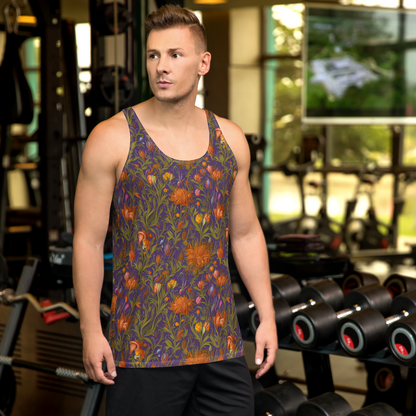 Men's Tank Top - Botanical Nebula