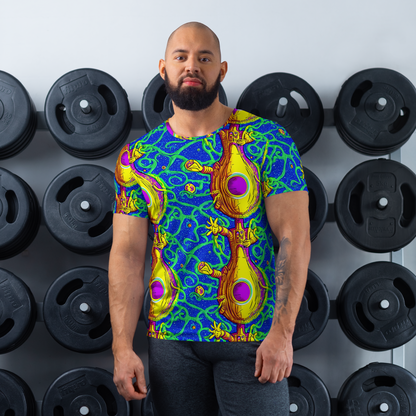 Men's Athletic T-Shirt - Sprawling Spectacle