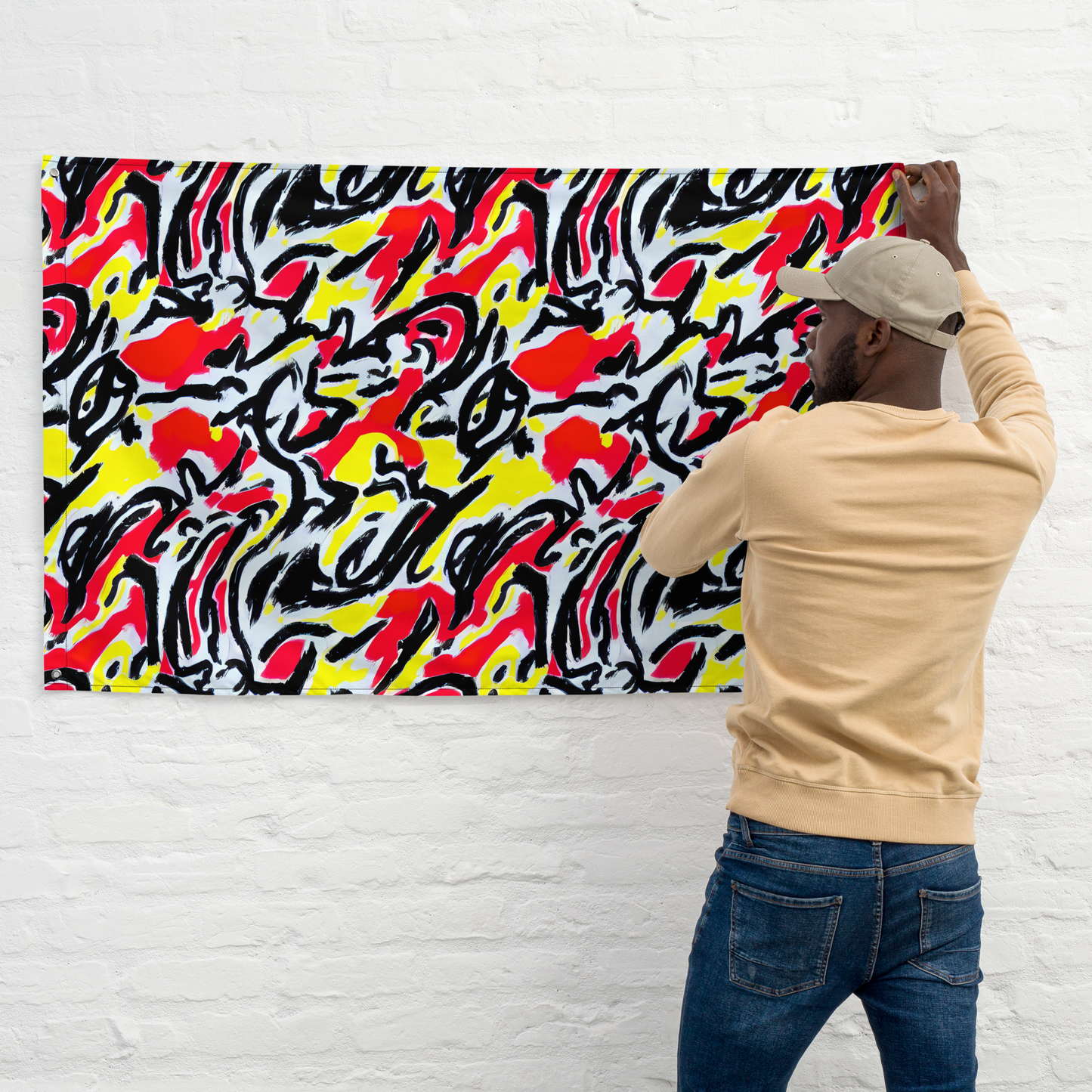 Flag - Cosmic Brushstrokes