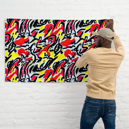 Flag - Cosmic Brushstrokes