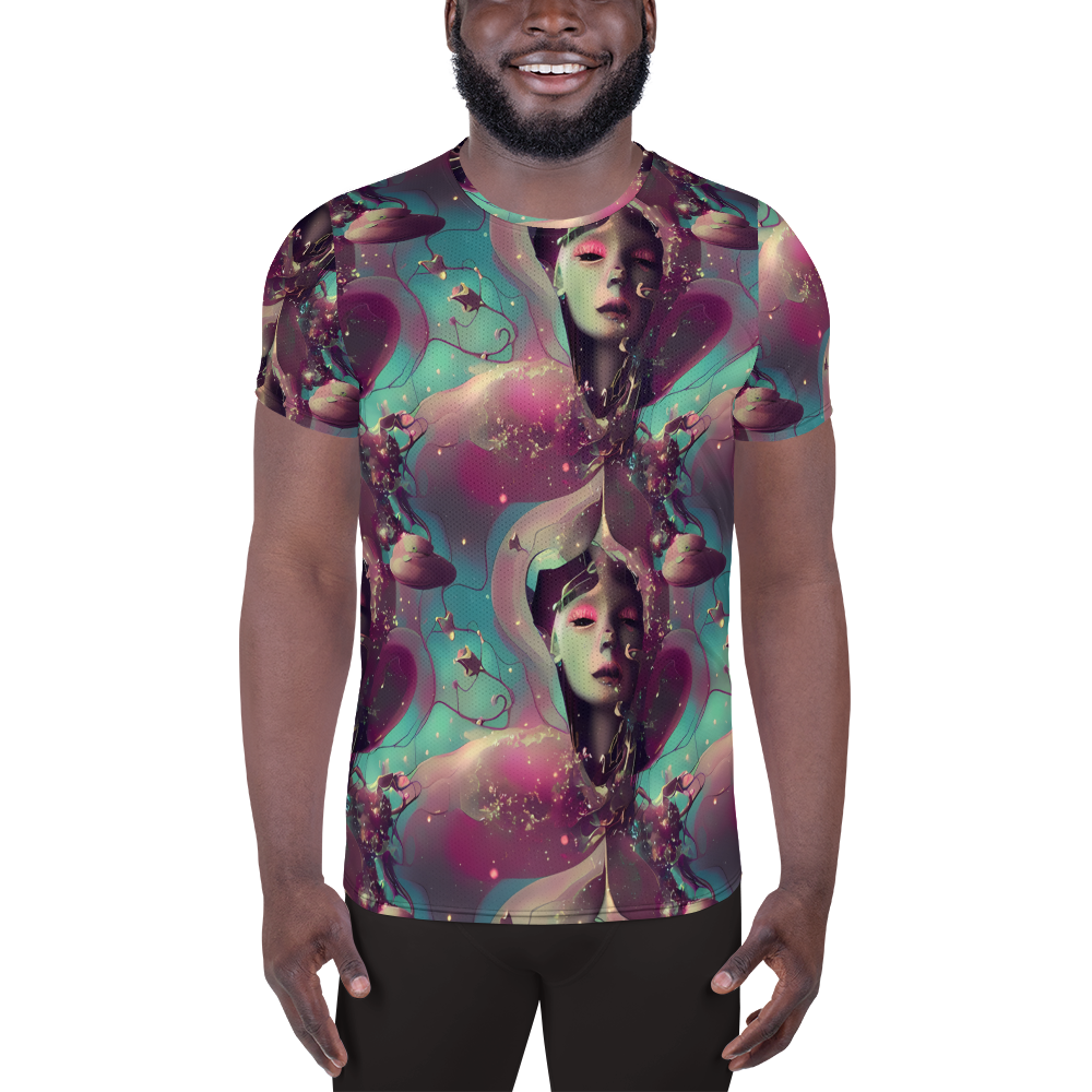 Men's Athletic T-Shirt - Nouveau Galaxy