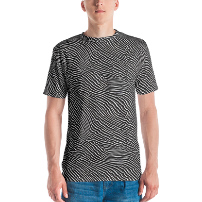 Men's Crew Neck T-Shirt - Hypnotic Waves