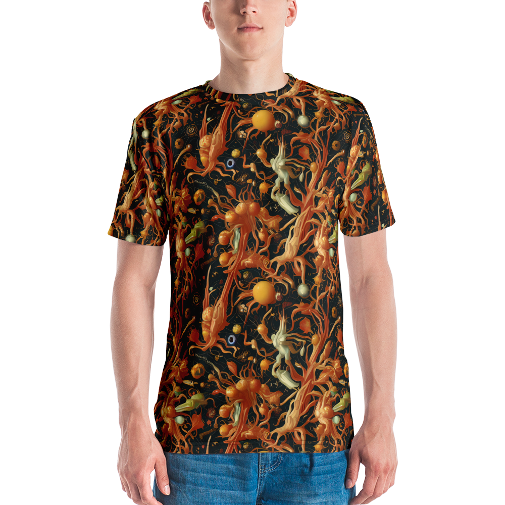 Men's Crew Neck T-Shirt - Bosschaert's Nebula