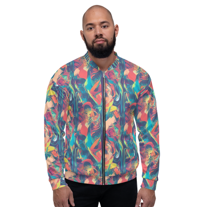 Bomber Jacket - Neon Aurora