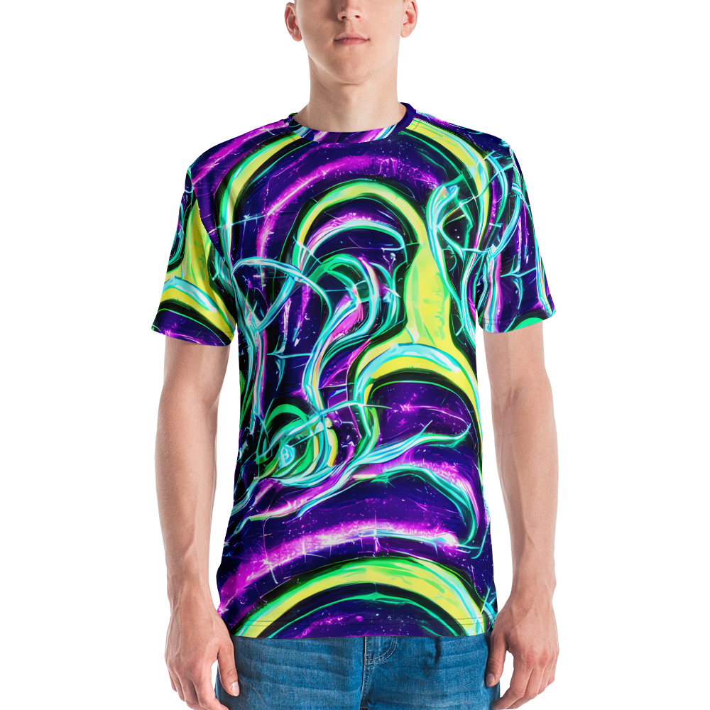 Men's Crew Neck T-Shirt - Quesnel's Vortex