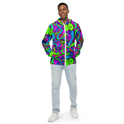 Men's Windbreaker - Funky Vortex