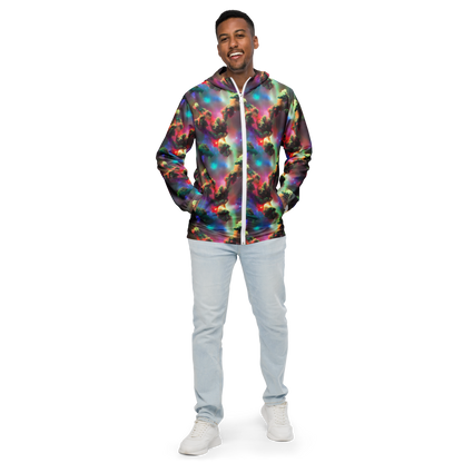 Men's Windbreaker - Nebula Dreams