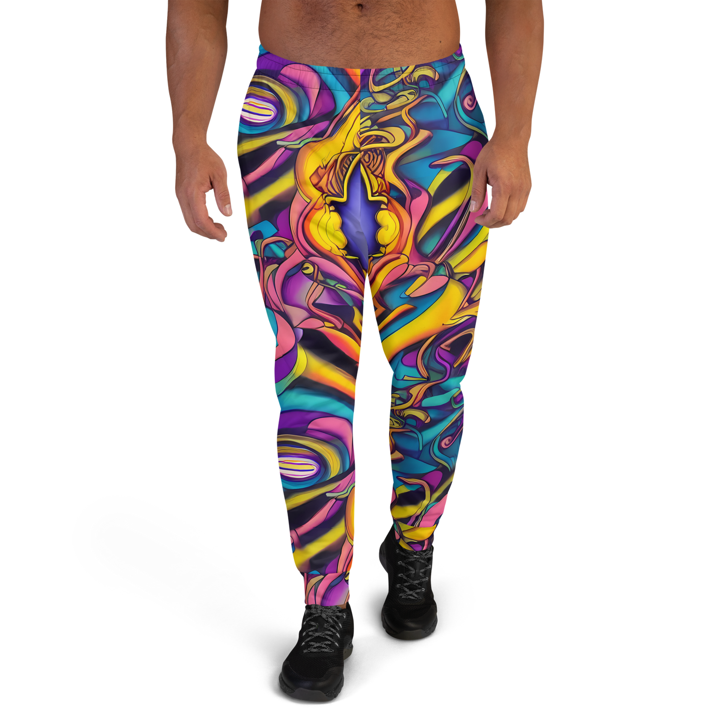 Men’s Joggers - Pre-Raphaelite Wave