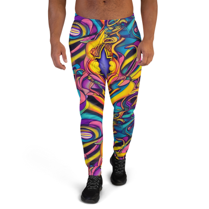 Men’s Joggers - Pre-Raphaelite Wave