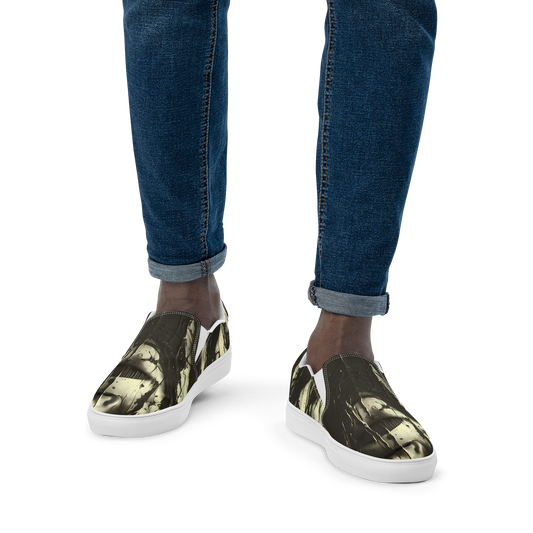 Men's Slip-On Canvas Shoes - Eclipse Veil