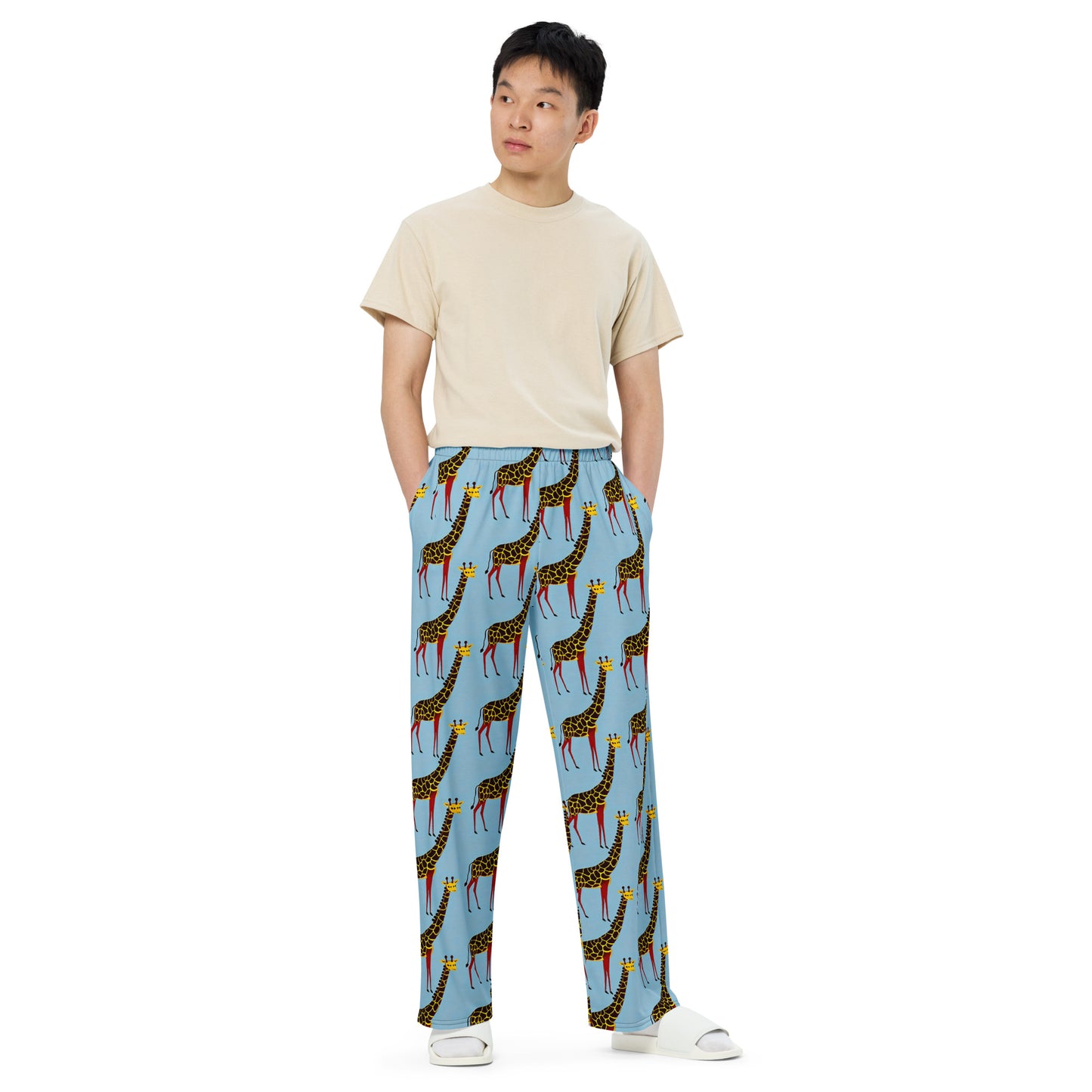 Wide-Leg Pants - Giraffe Groove