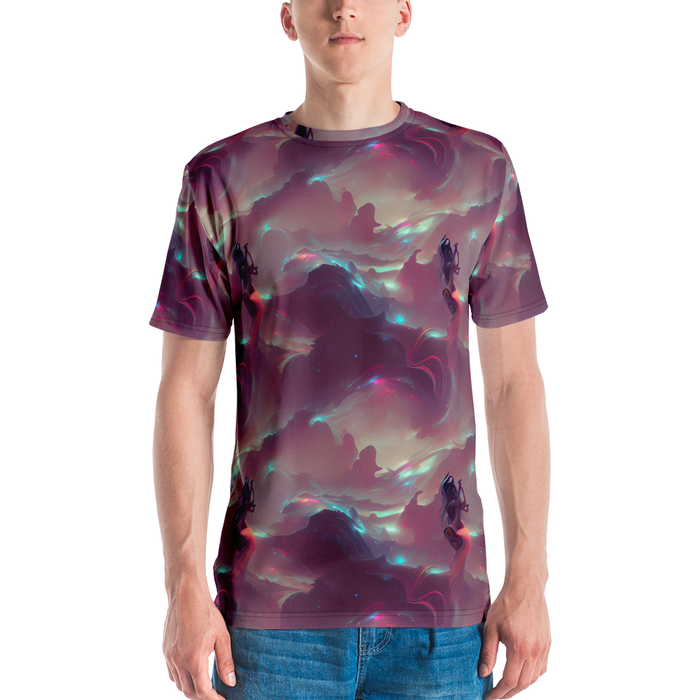 Men's Crew Neck T-Shirt - Astral Illusions