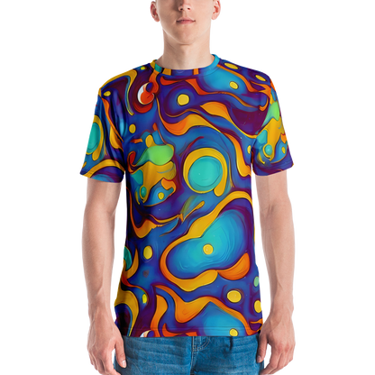 Men's Crew Neck T-Shirt - Pelton Swirl