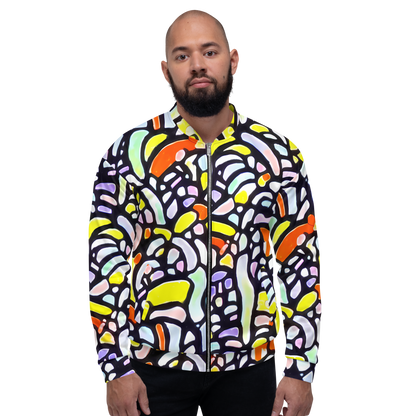 Bomber Jacket - Cubist Carousel