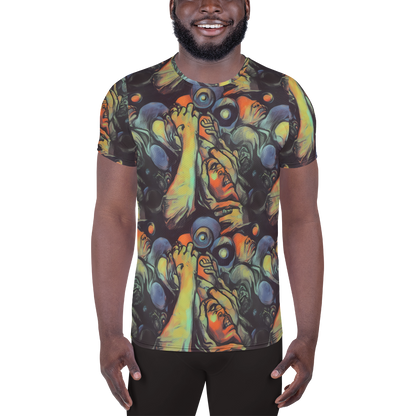 Men's Athletic T-Shirt - Cosmic Scream