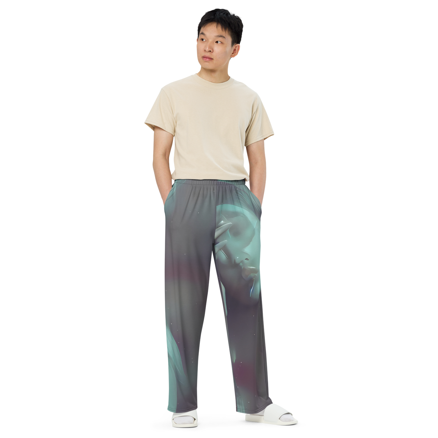 Wide-Leg Pants - Surreal Dreams