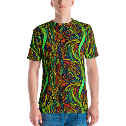 Men's Crew Neck T-Shirt - Cosmic Garden