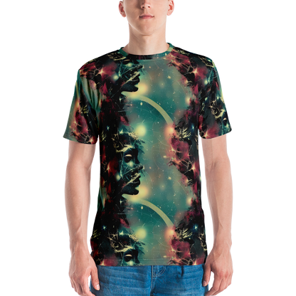 Men's Crew Neck T-Shirt - Galactic Serpent